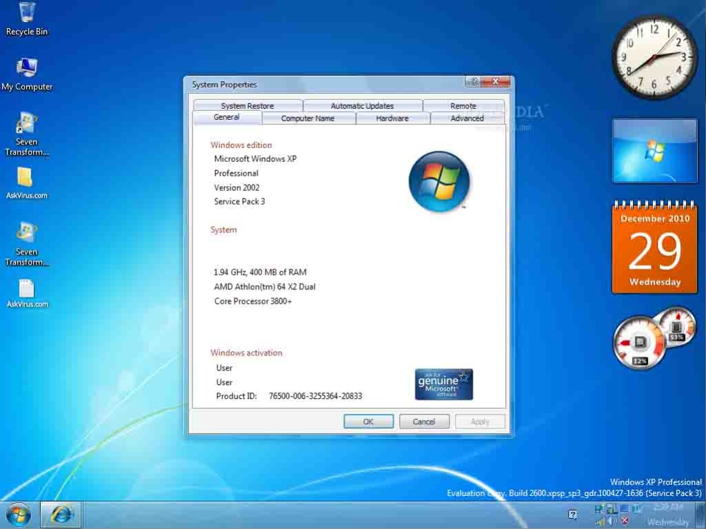 windows 7 transformation pack for windows 8